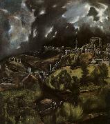 El Greco View of Toledo china oil painting artist